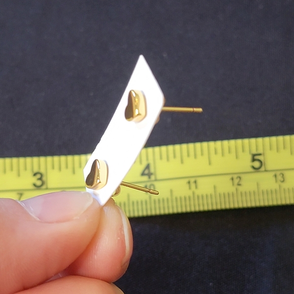 Heart studs - Picture 5 of 7